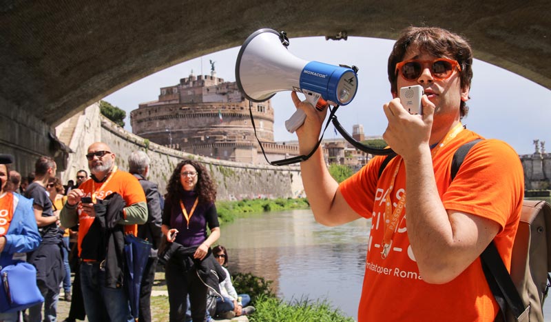 Antonio alla Passeggiata sul Tevere - 12 Maggio 2019